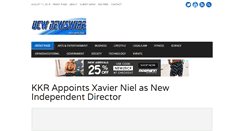 Desktop Screenshot of news.ucwe.com