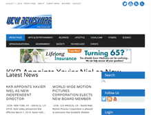 Tablet Screenshot of news.ucwe.com